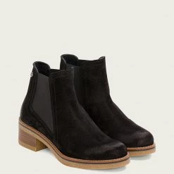 Porronet The Gore Ankle Bootie In Black Shoes