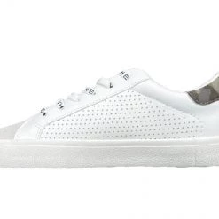 Vintage Havana The Glitter Star Lace Sneaker In White Camo Shoes