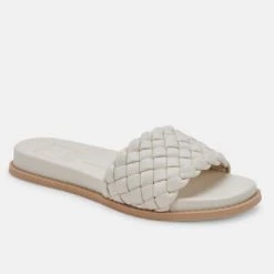 Dolce Vita The Braided Slide Flat Sandal Shoes