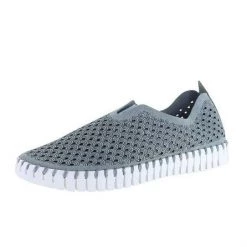 Isle Jacobsen Tulip 139 - The On-The-Go Slip-On In Grey Blue