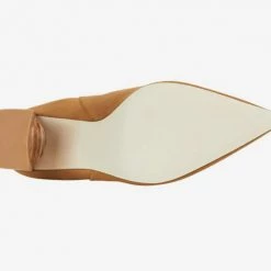 Steve Madden The Tall Dress Boot With Mid Stack Heel In Tan