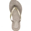 Isle Jacobsen Shoes The Glitter Flip Flop In Atmosphere