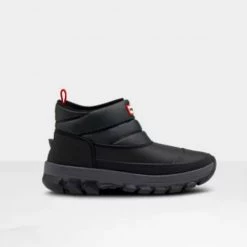 Hunter Shoes The Insulated Snow Boot In Black