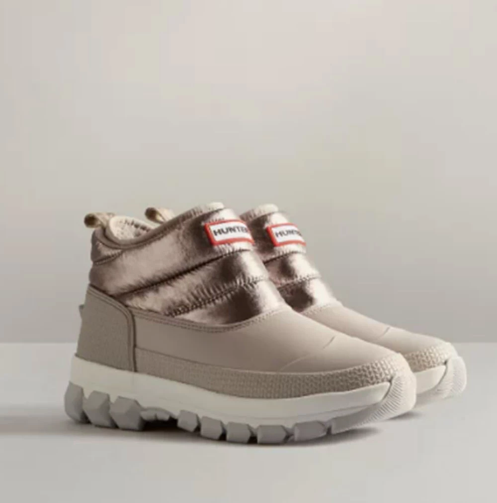 Hunter The Insulated Snow Boot In Dark Silver 2 Hunter The Insulated Snow Boot In Dark Silver