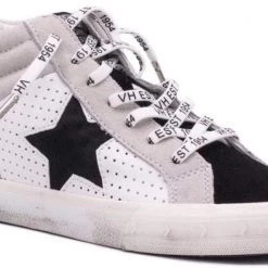 Vintage Havana The Star High Top In Black White Shoes