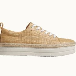Jack Rogers The Rattan With Jute Sneaker In Natural Shoes