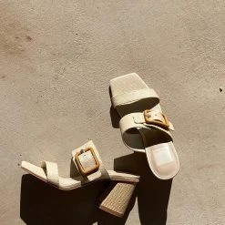 Dolce Vita The Raffia Buckle Sandal In Natural 5 Dolce Vita The Raffia Buckle Sandal In Natural